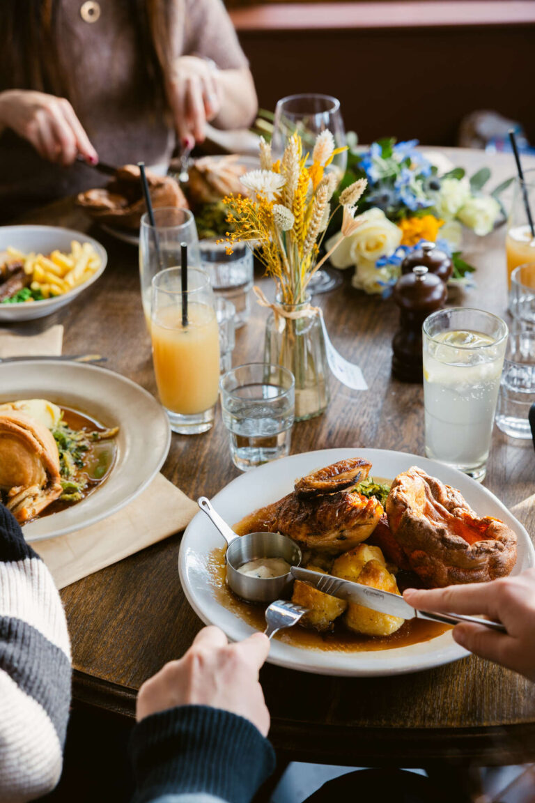 Roast, drinks and springtime food